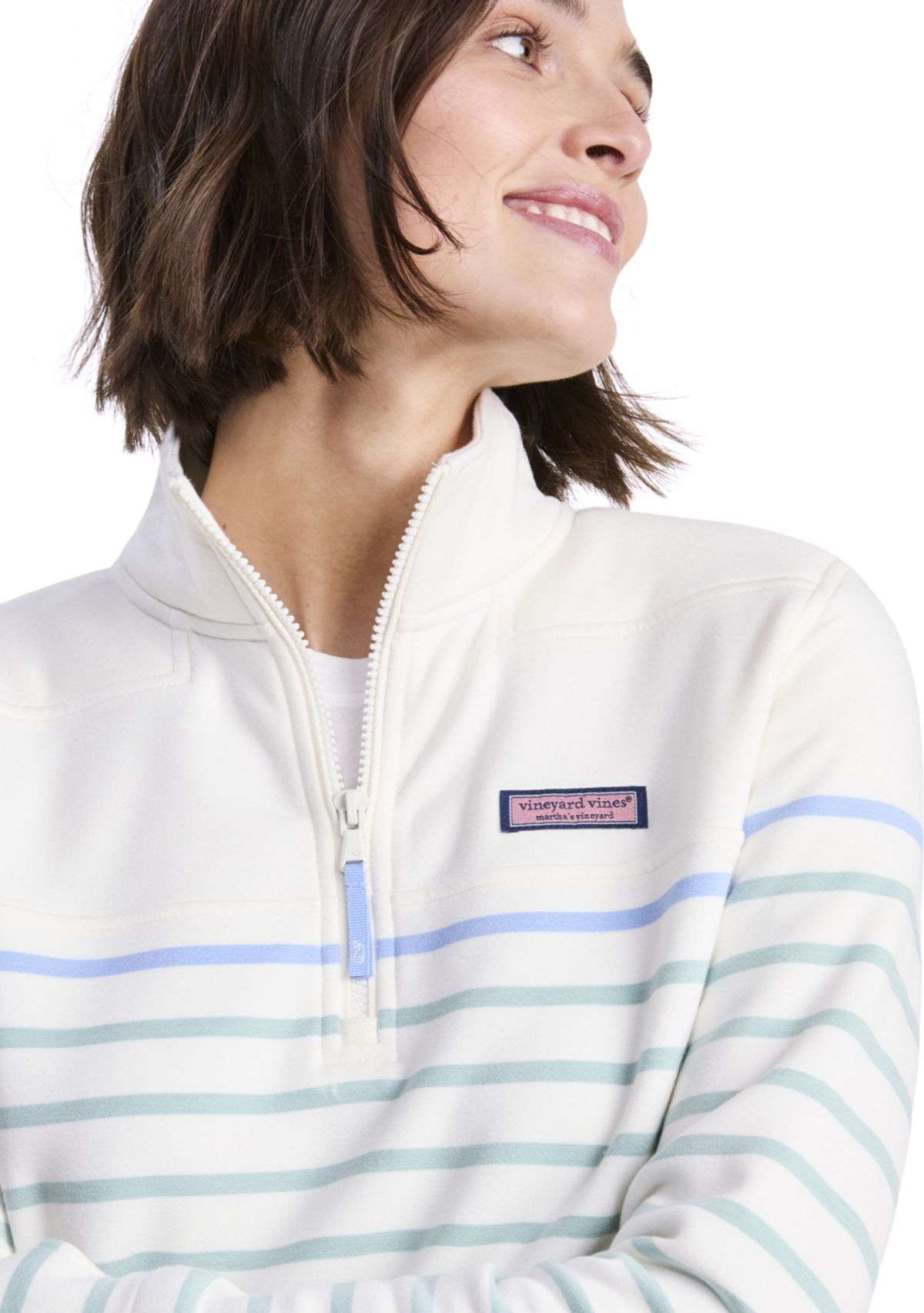 Womens Dreamcloth Stripe Shep Shirt