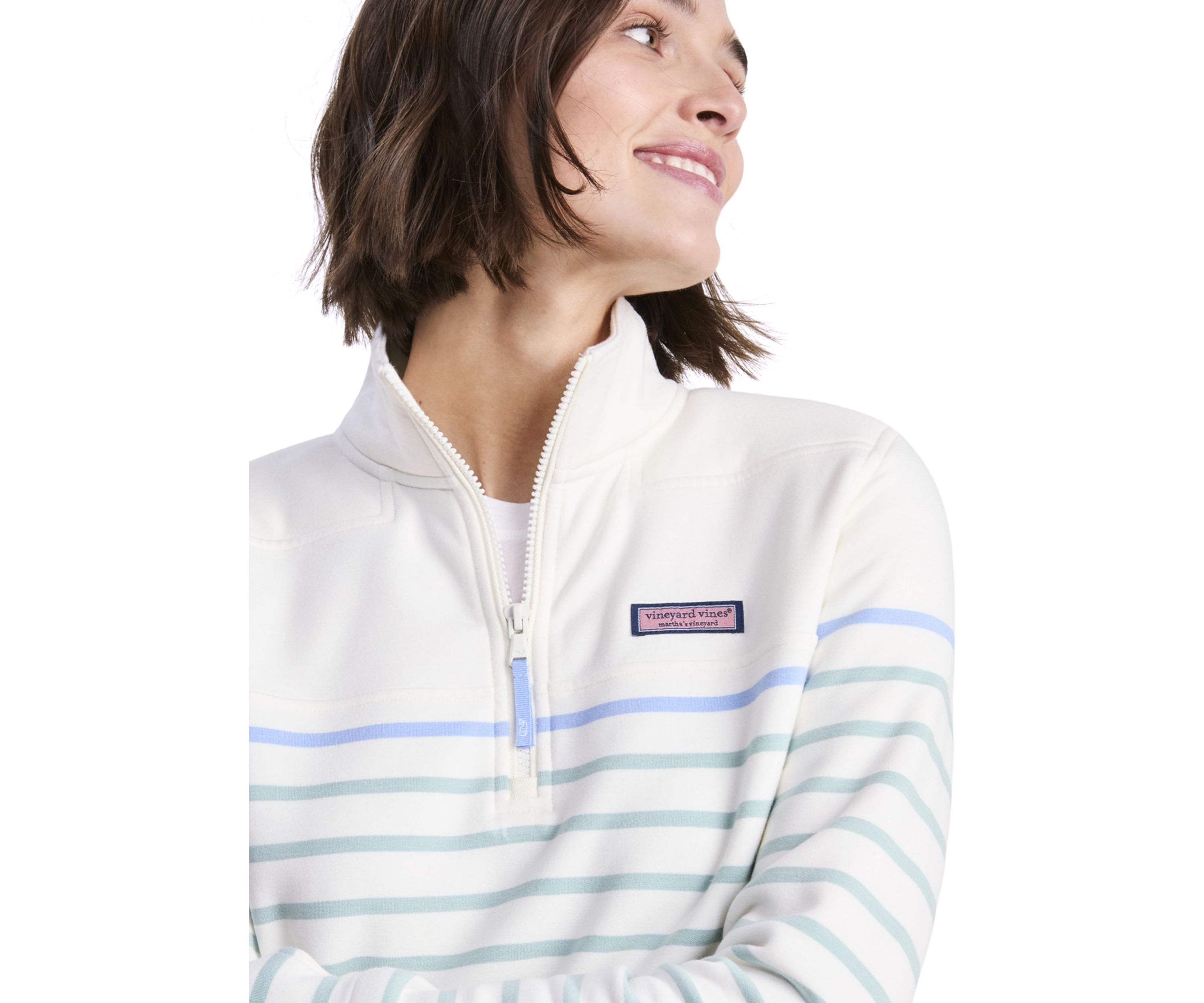 Womens Dreamcloth Stripe Shep Shirt