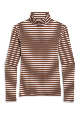 Vineyard Vines Women's Ribbed Turtleneck Top, XL