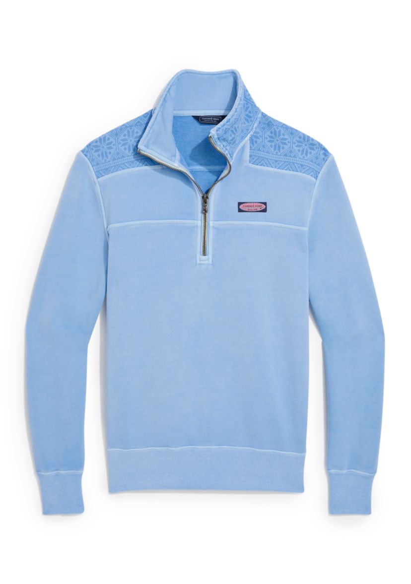 Vineyard Vines Women's Surf Terry Fair Isle Shep Shirt | Belk