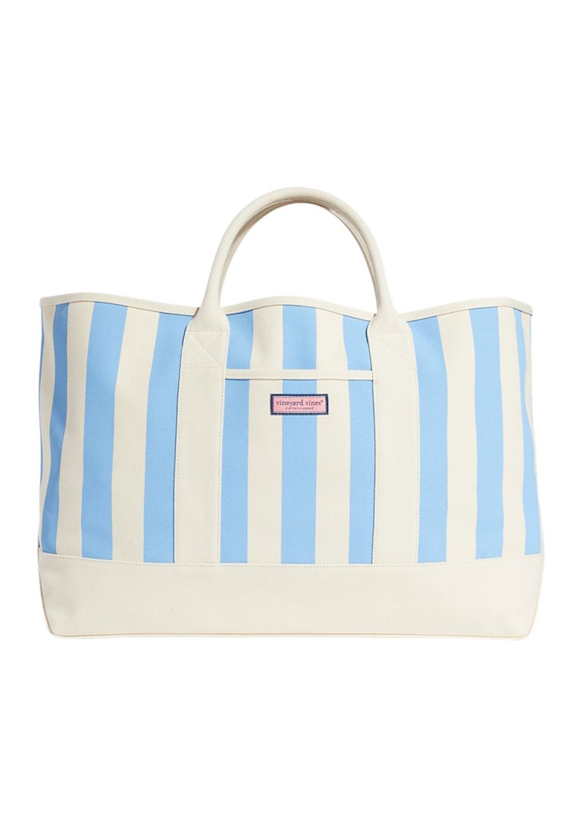 Cabana Stripe Oversized Tote