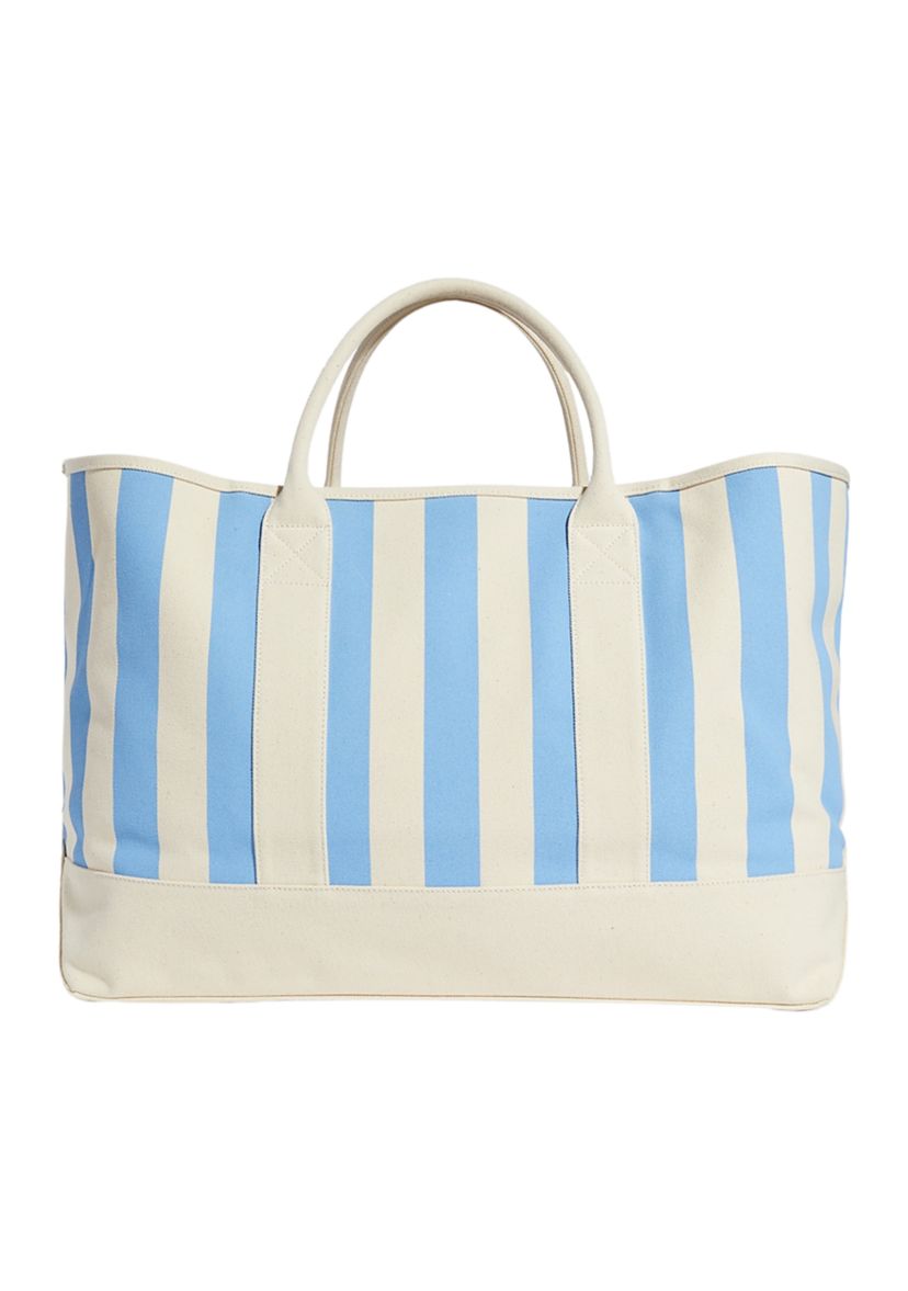 Cabana Stripe Oversized Tote