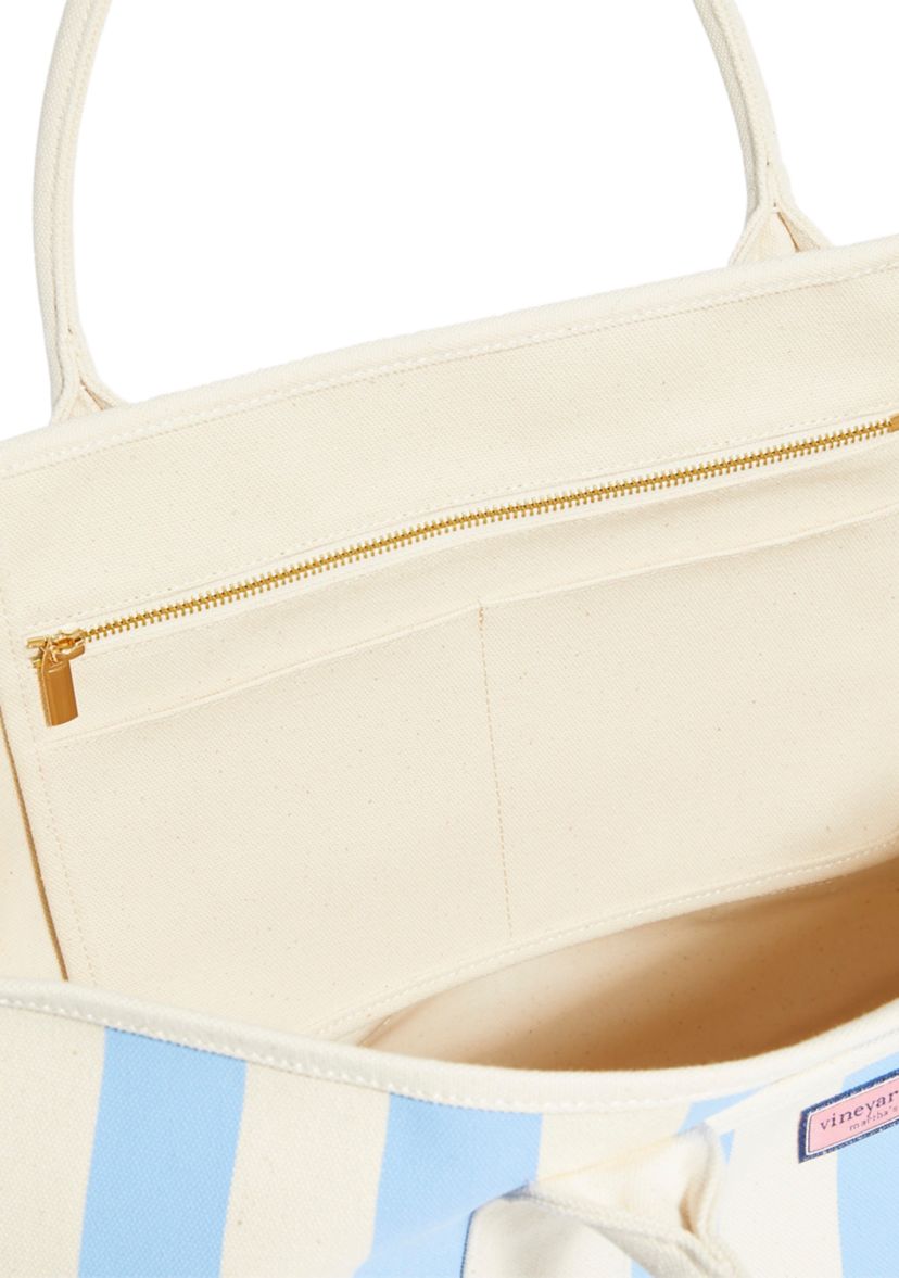 Cabana Stripe Oversized Tote