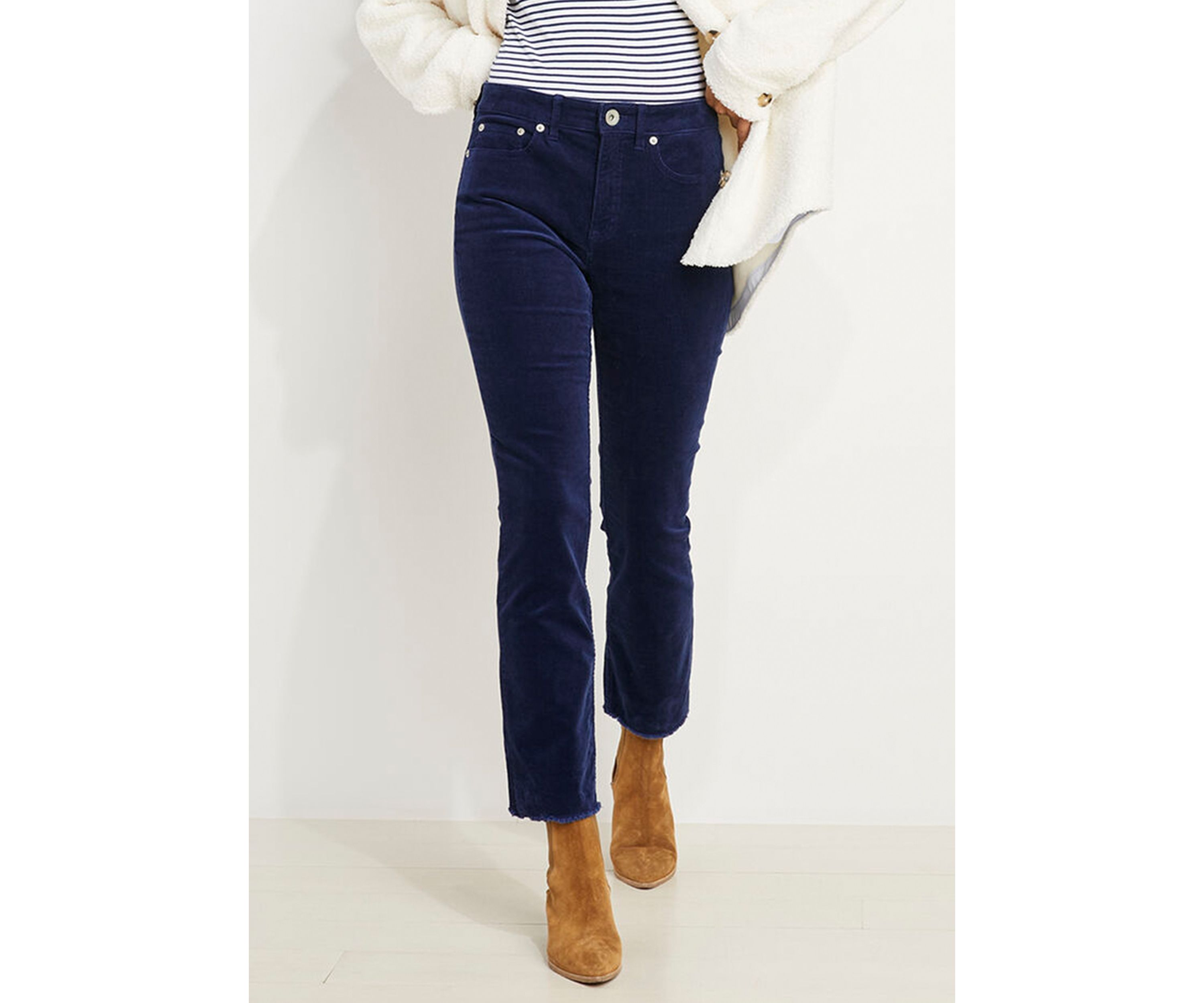 Kick Flare Corduroy Jamie High Rise Jeans
