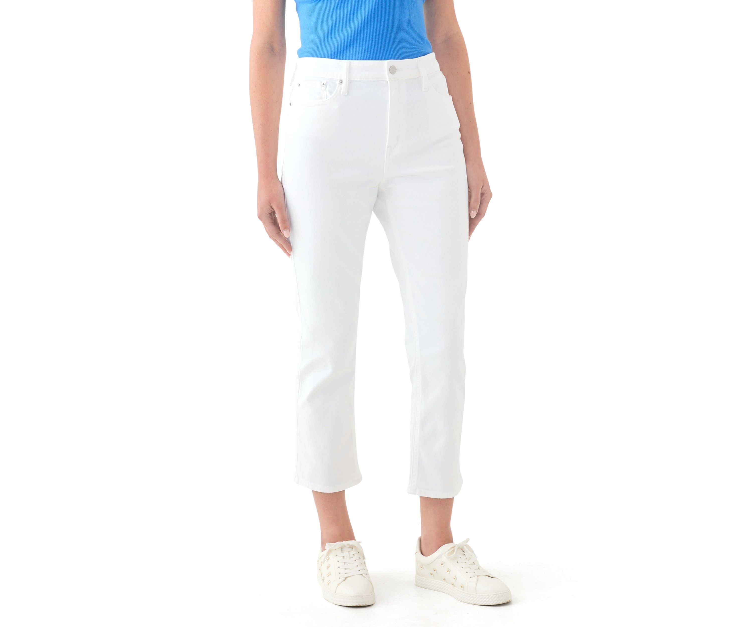 Womens Kick Flare Raw Hem Denim Jeans