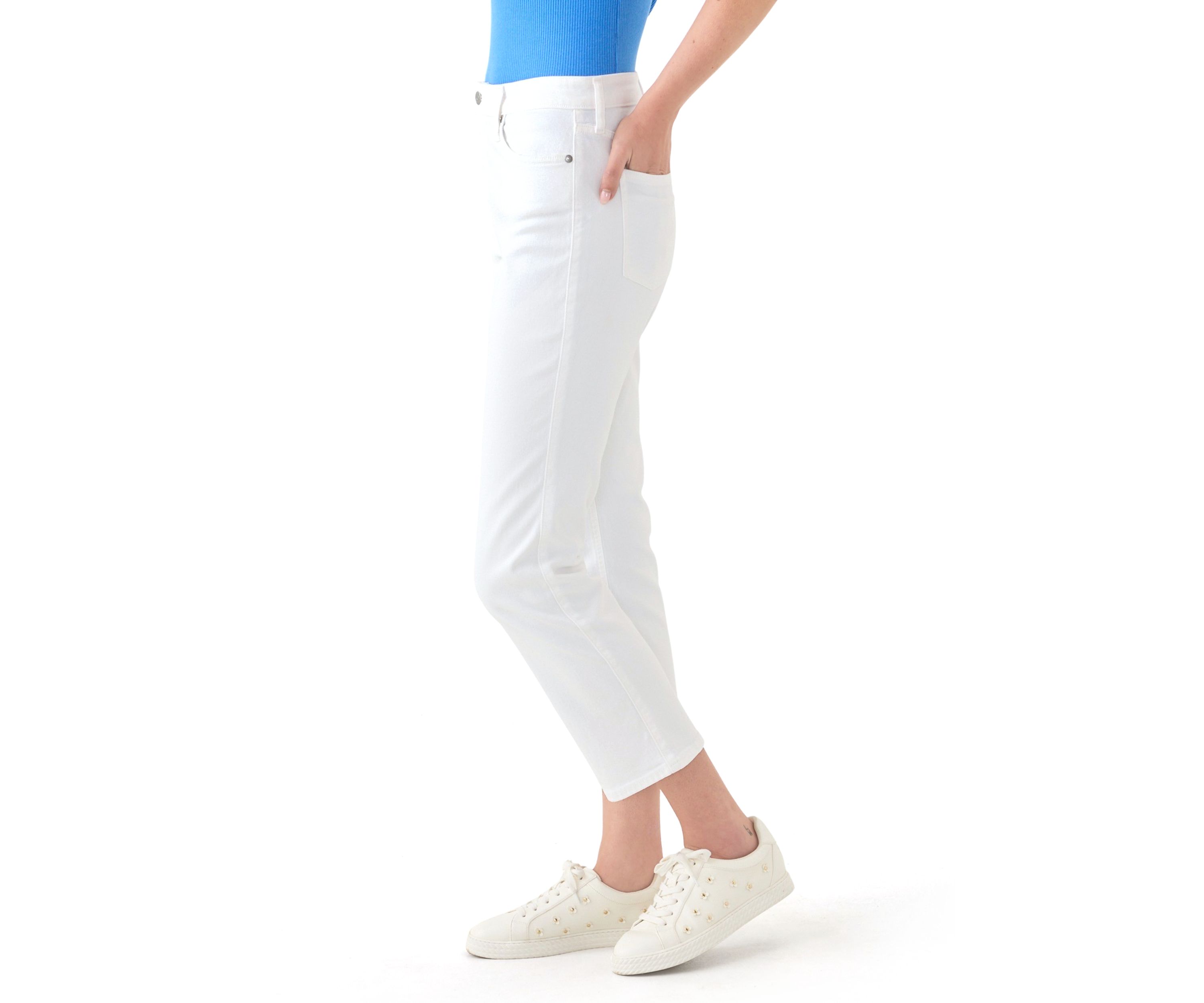 Womens Kick Flare Raw Hem Denim Jeans