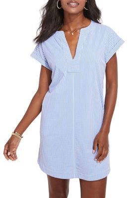 Vineyard Vines Women's Harbor Seersucker Tunic Dress