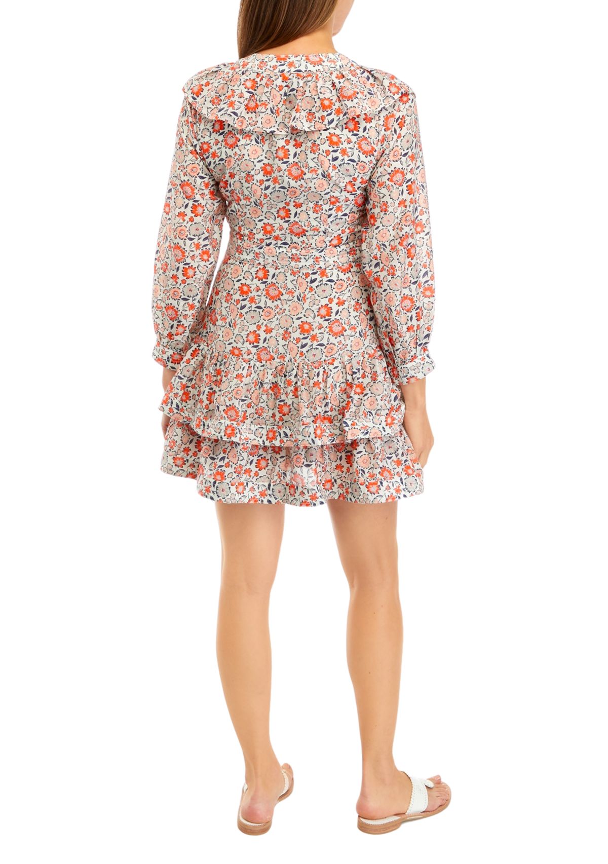 Womens Ivy Ruffle Dress