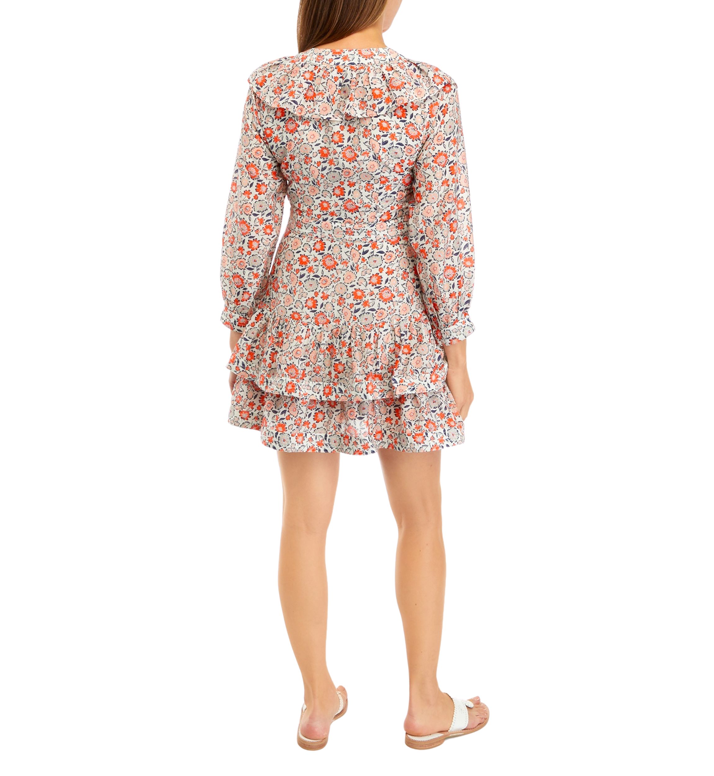 Womens Ivy Ruffle Dress