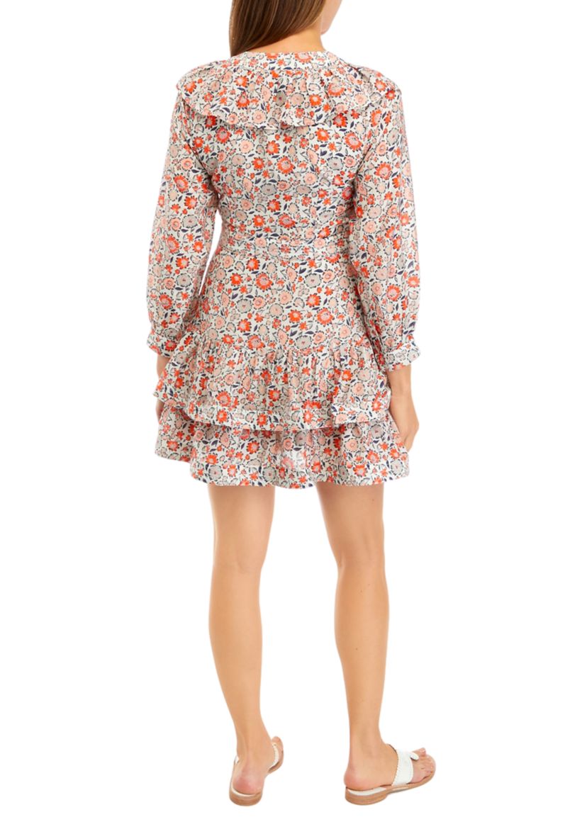 Womens Ivy Ruffle Dress