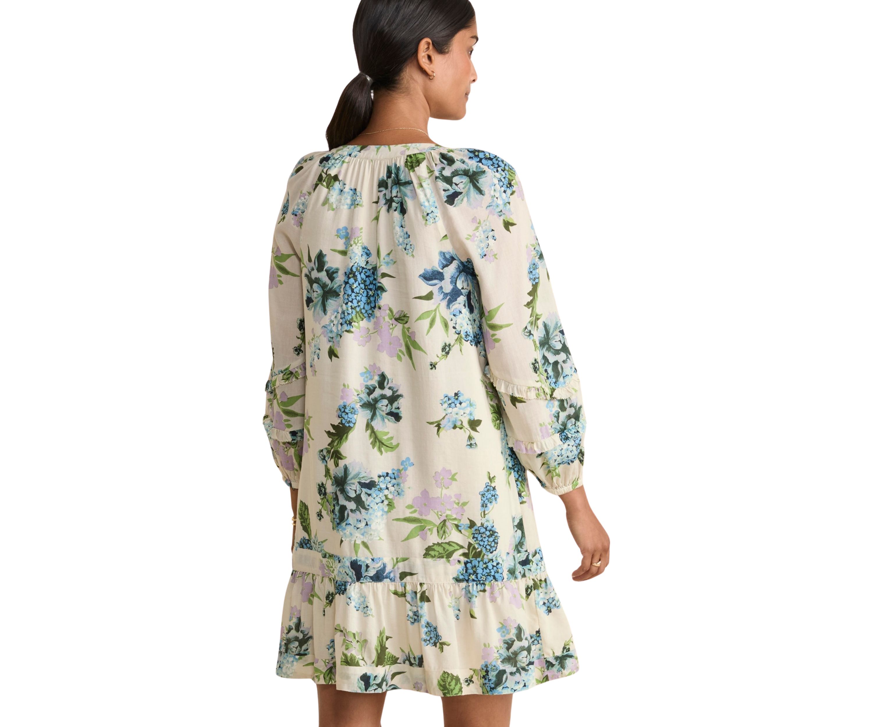 Womens  Ruffle Tunic Dress