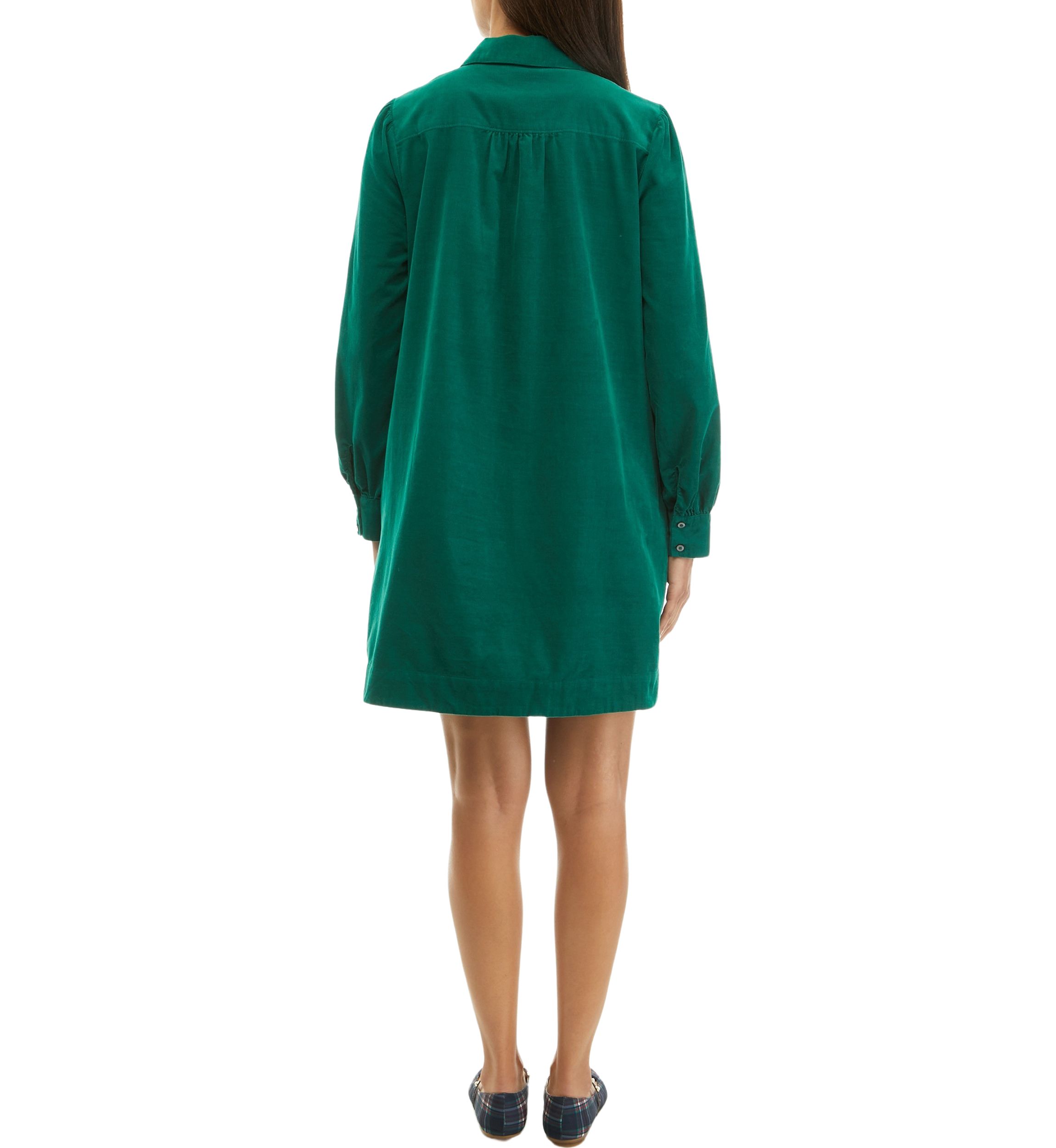 Womens Corduroy Popover Dress