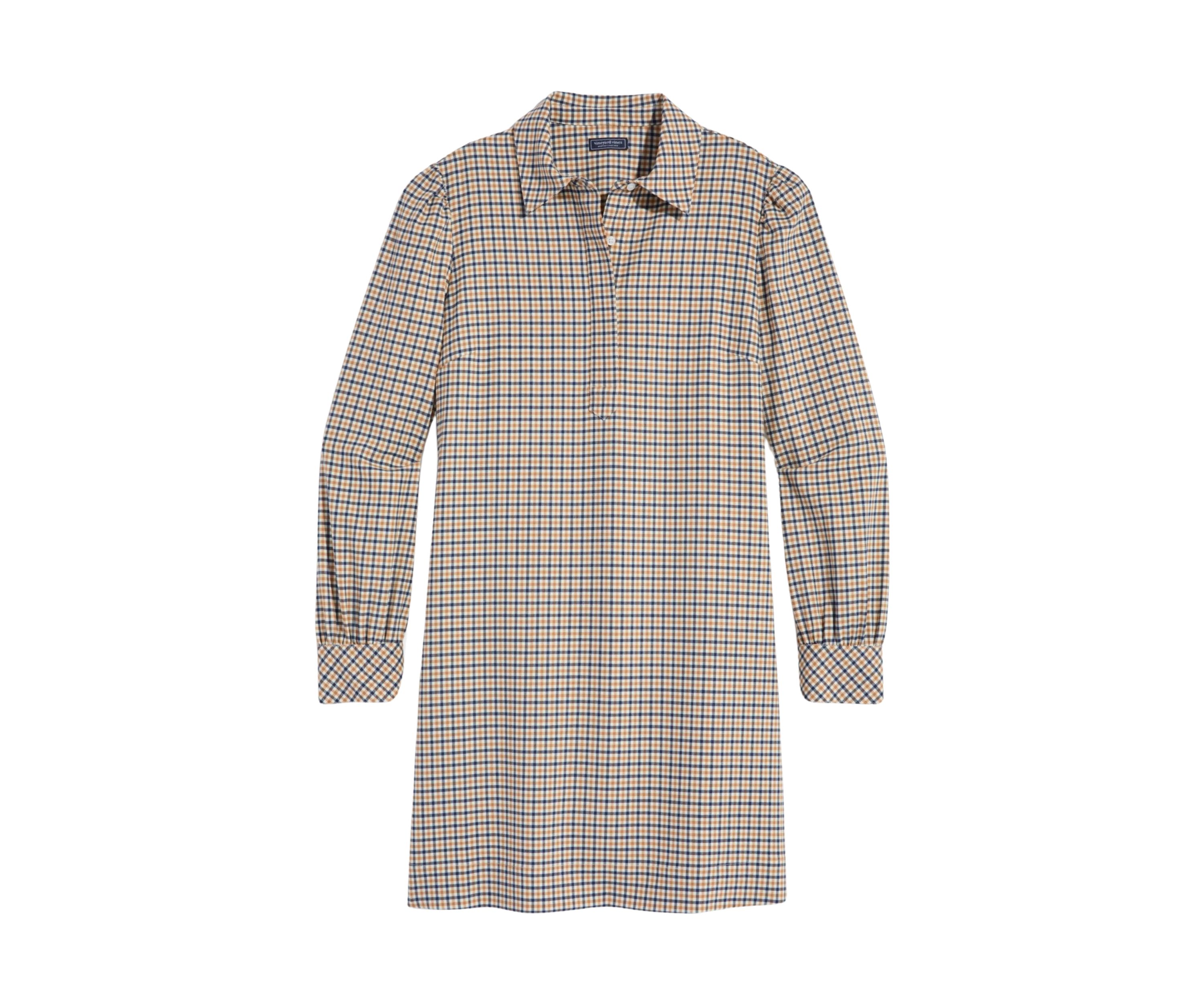 Womens Poplin Popover Dress