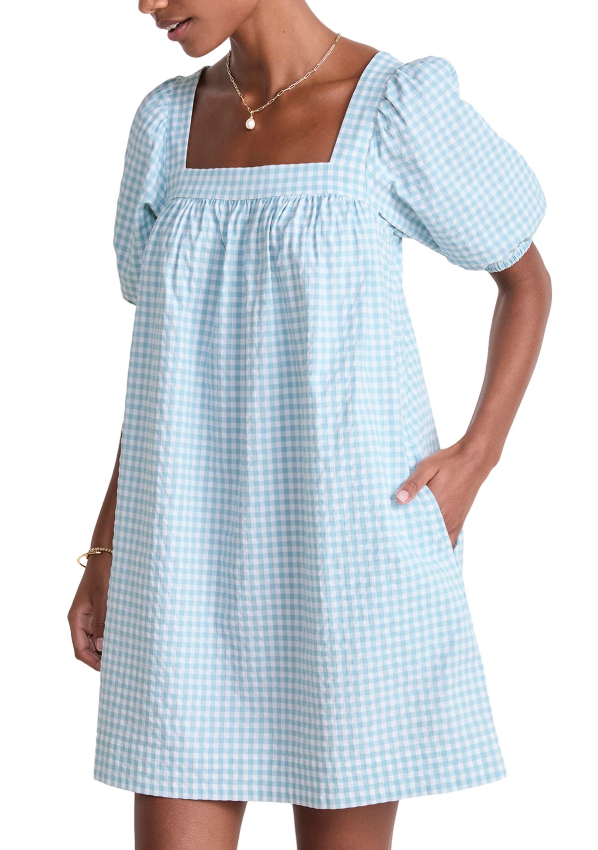 Womens Harbor Square Neck Dress