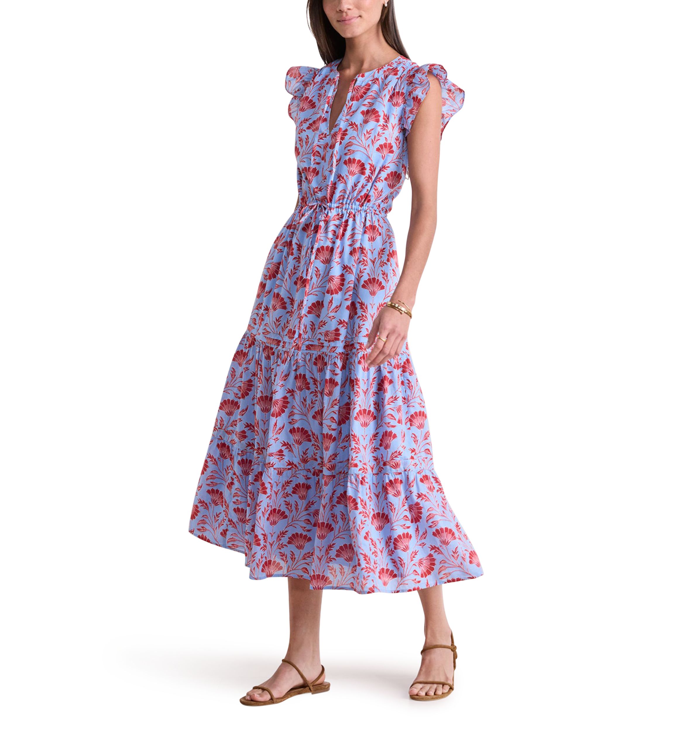 Womens Abigail Tie Waist Dress