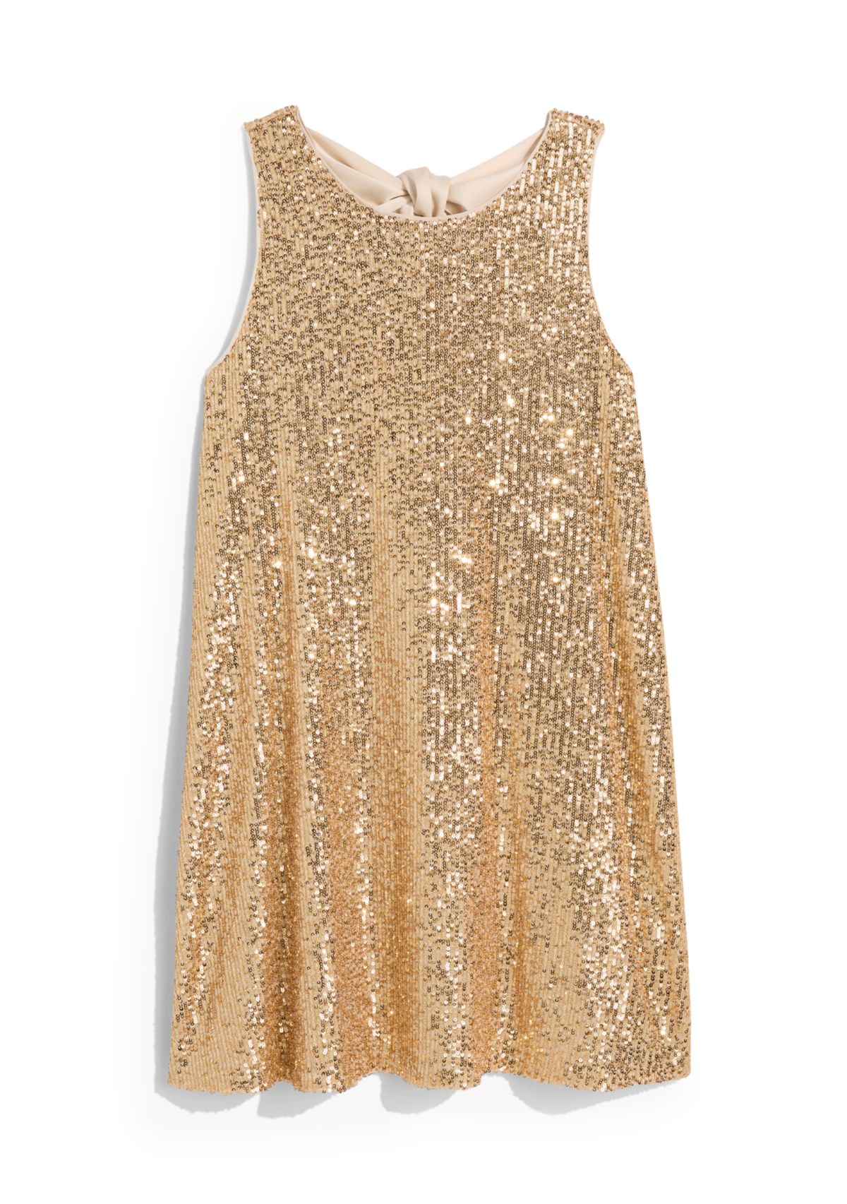 Womens Sequin Swing Dress