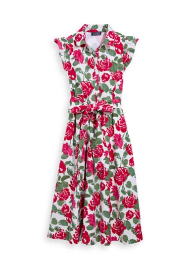 belk linen dresses MSK Women's Sleeveless Printed Linen Dress