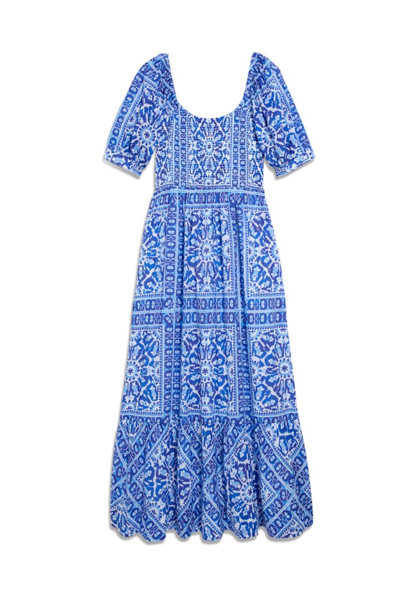 chinese dress ladies Vineyard Vines Women's Abigail Tie-Waist Maxi Dress - Harper Floral main image 0