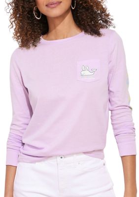 Shop Boys Long-Sleeve Easter Whale T-Shirt at vineyard vines