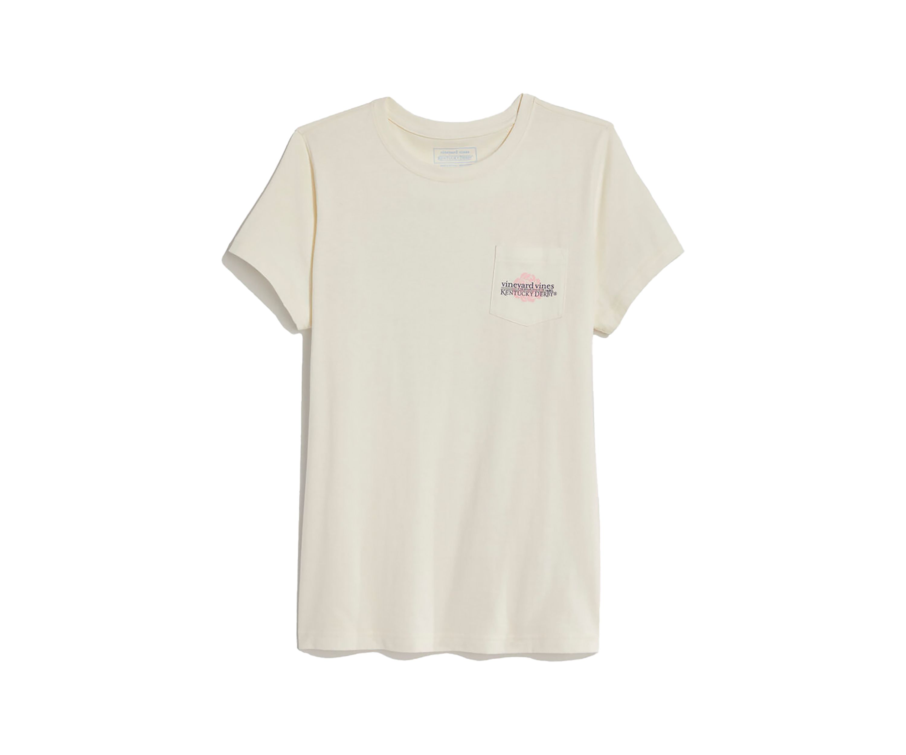 Womens Kentucky Derby Run For The Roses Short Sleeve Pocket T-Shirt