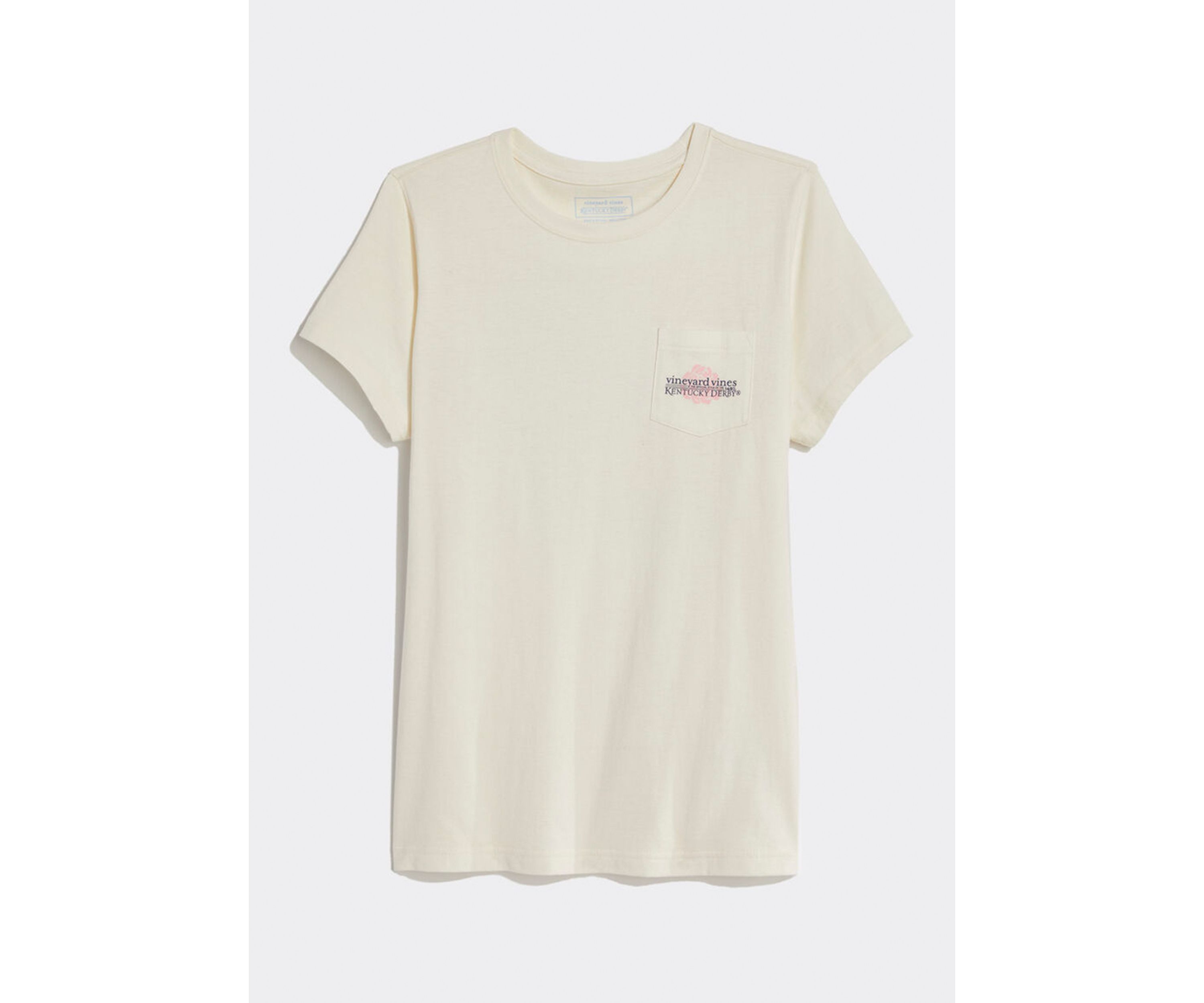 Womens Kentucky Derby Run For The Roses Short Sleeve Pocket T-Shirt