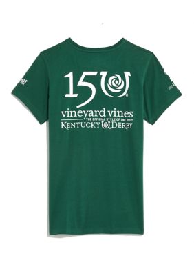 Vineyard Vines Women s Kentucky Derby 150 Anniversary Short Sleeve Pocket T Shirt belk