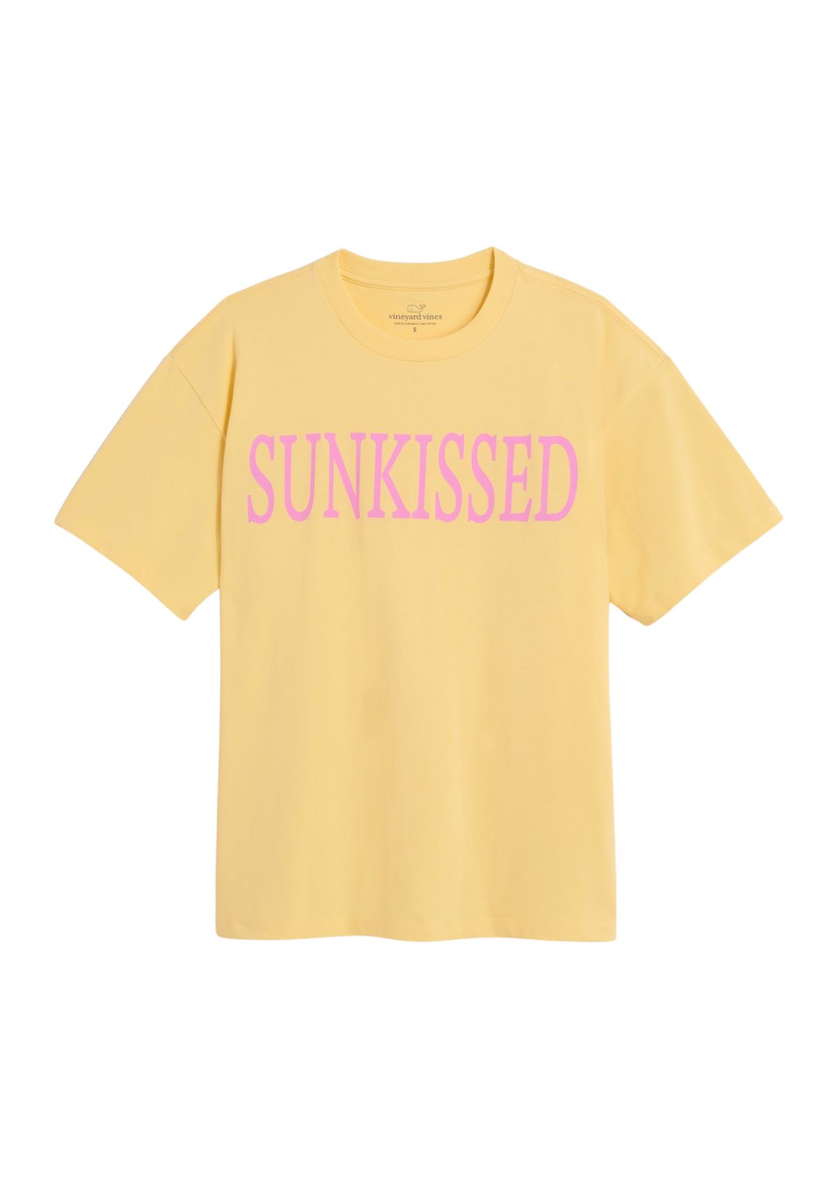 Womens Sunkissed Boyfriend Crew Short Sleeve T-Shirt