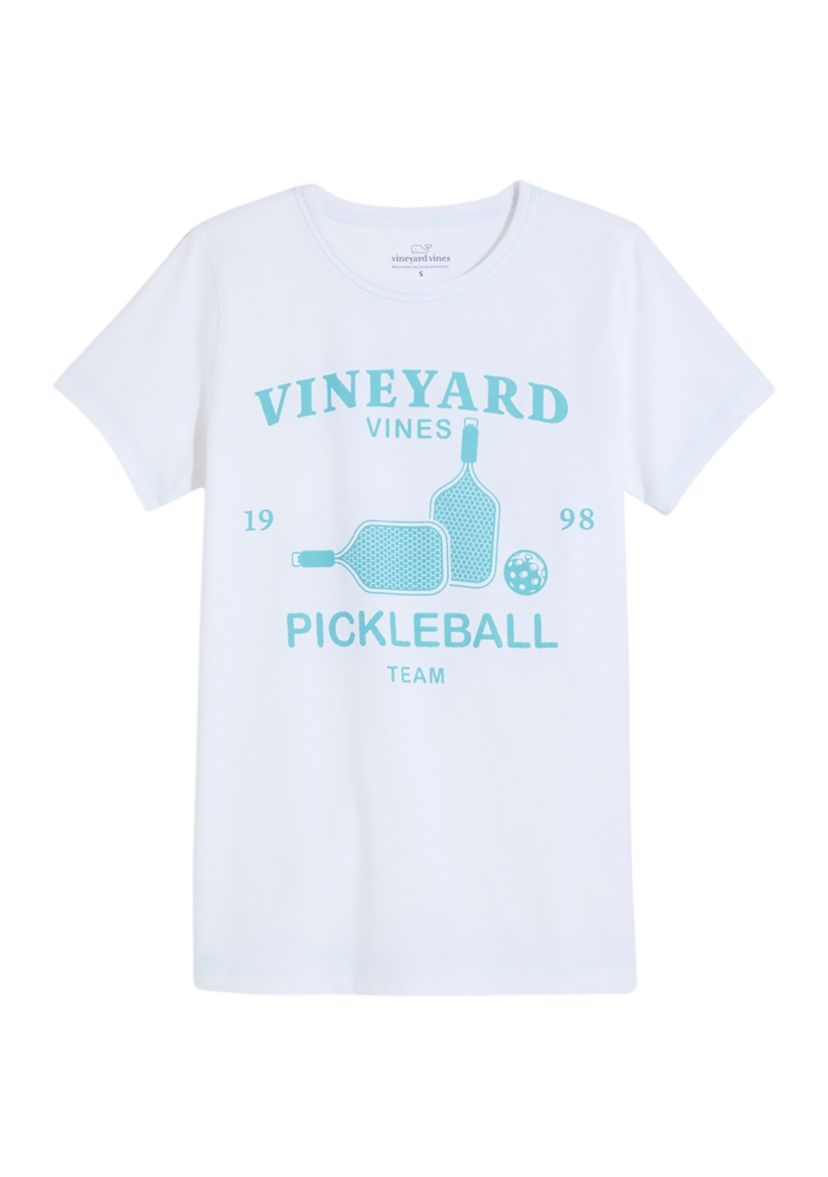 Womens Pickleball Short Sleeve Dunes Graphic T-Shirt