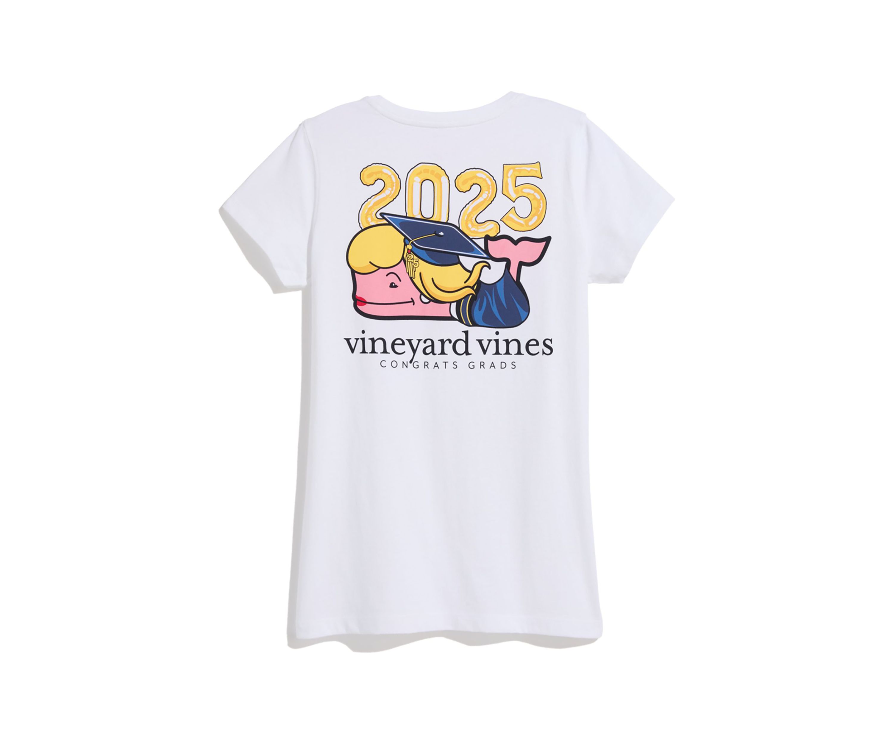Womens Short Sleeve Graduation Pocket Graphic T-Shirt