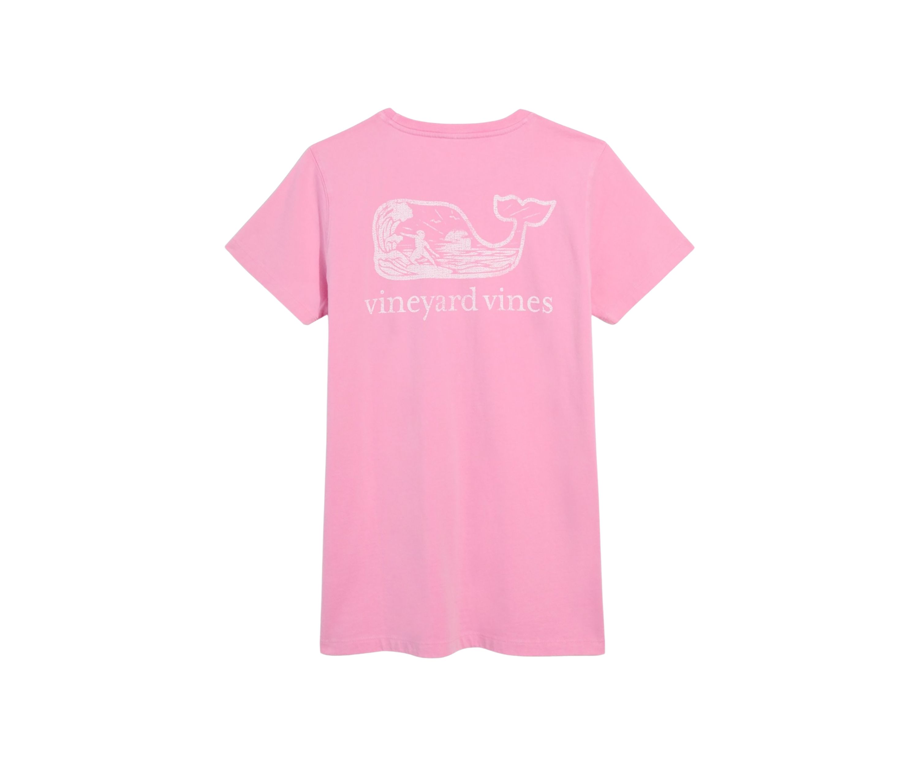 Womens Whale Fill Short Sleeve Pocket T-Shirt