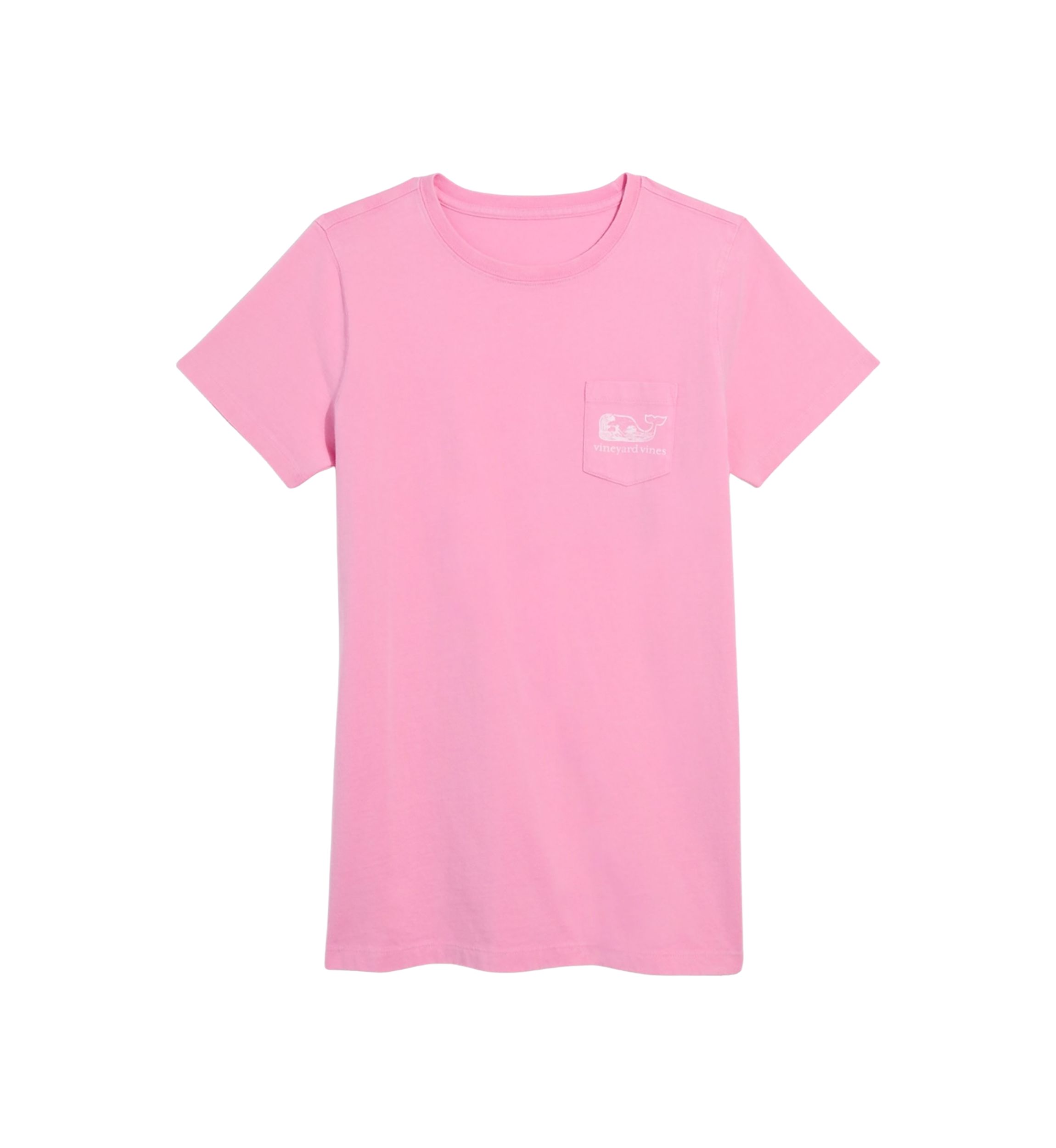 Womens Whale Fill Short Sleeve Pocket T-Shirt