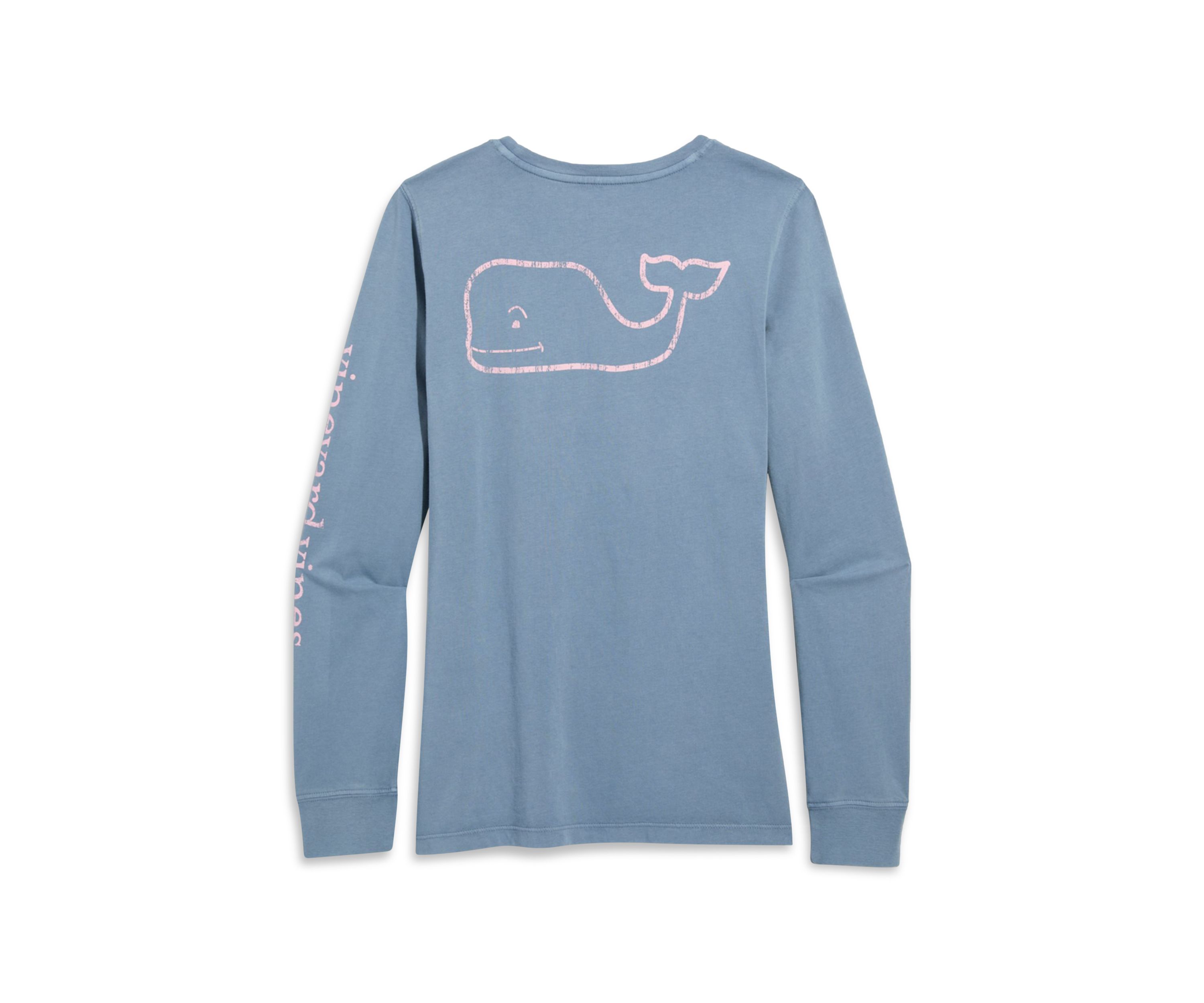 Vintage Whale Graphic Pocket T-Shirt 