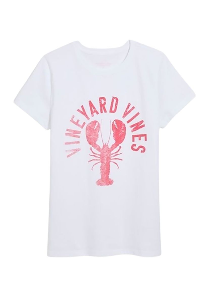 Womens Lobster Short Sleeve Graphic T-Shirt