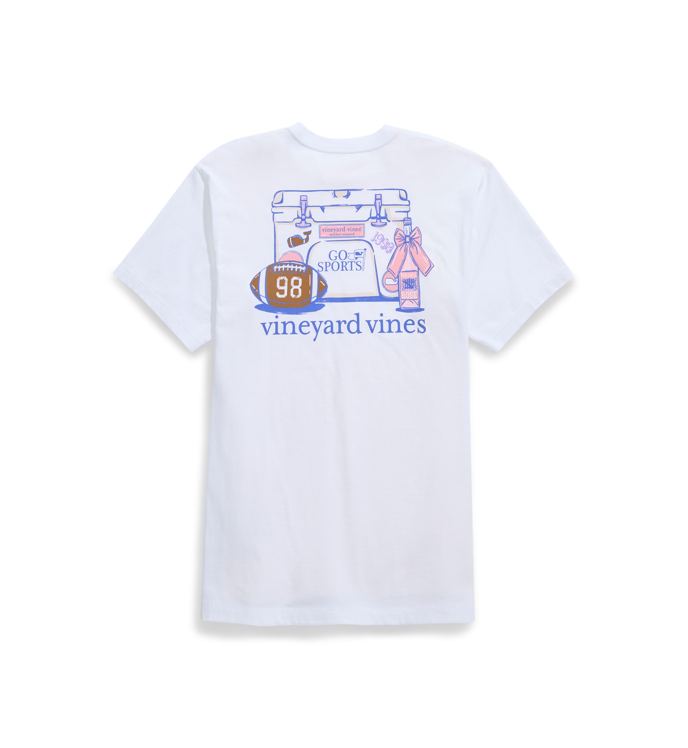 Womens  Short Sleeve Tailgate Graphic T-Shirt