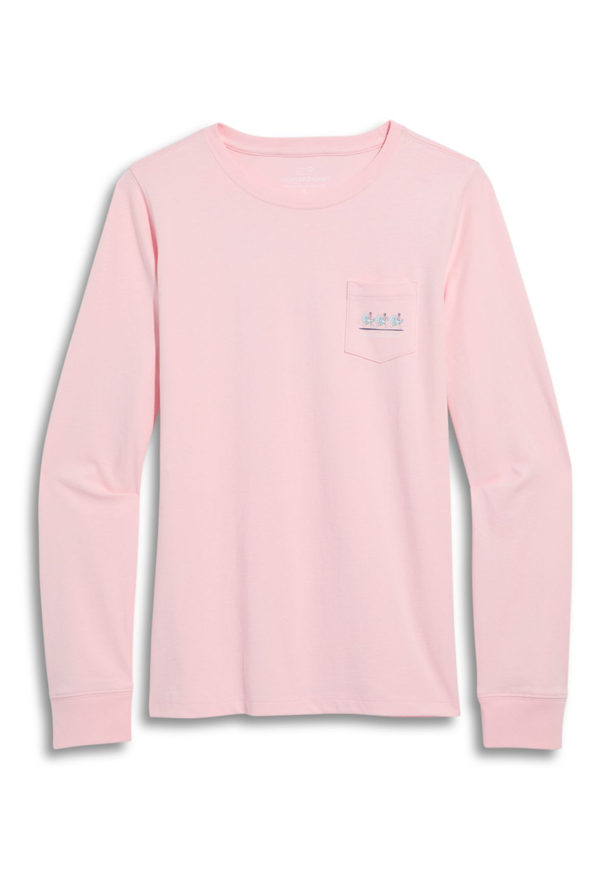 Womens Long Sleeve Thanksgiving Turkey Trot Graphic T-Shirt 