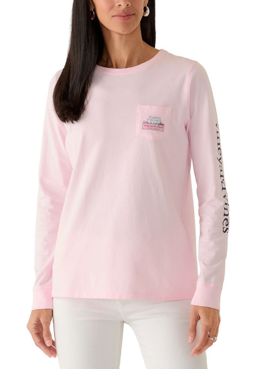 Vineyard Vines Women's Long Sleeve Easter Pocket Shirt | Belk