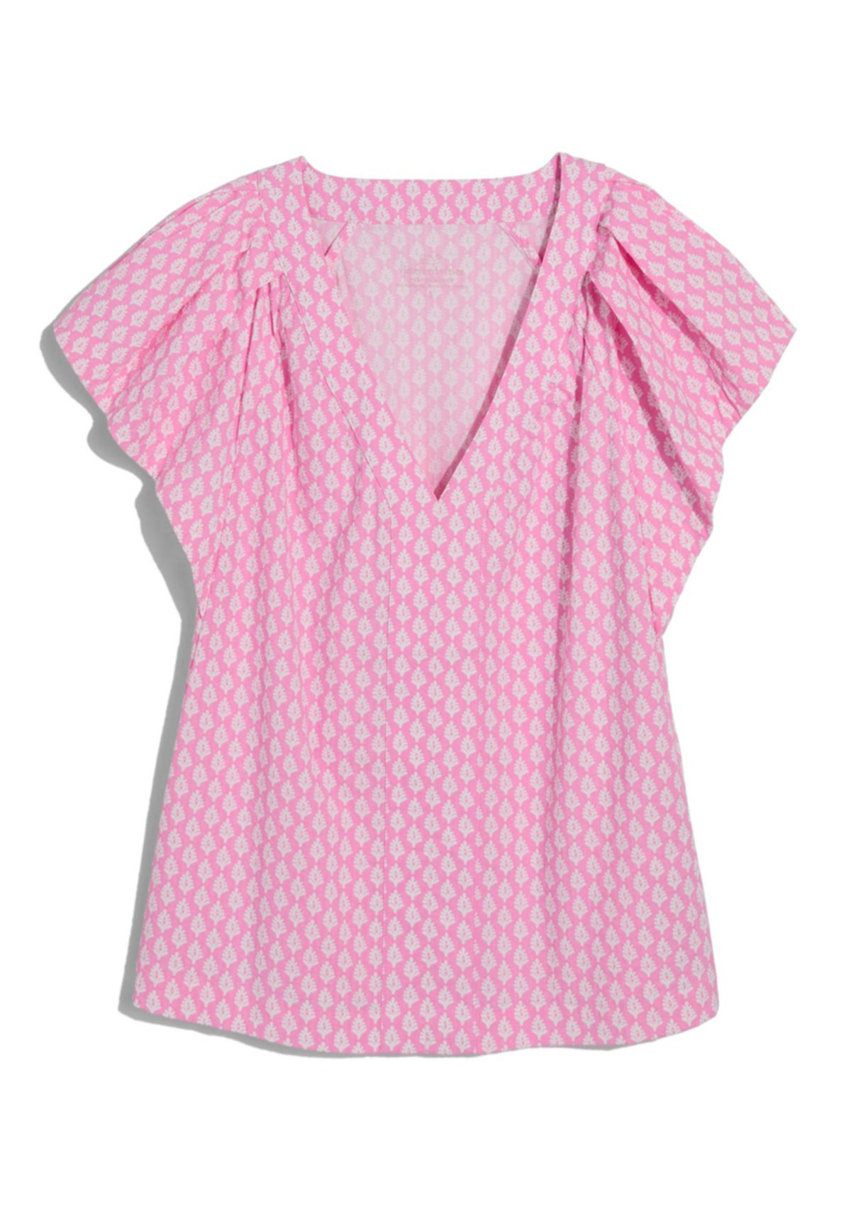 Womens Harbor Flutter Sleeve Top