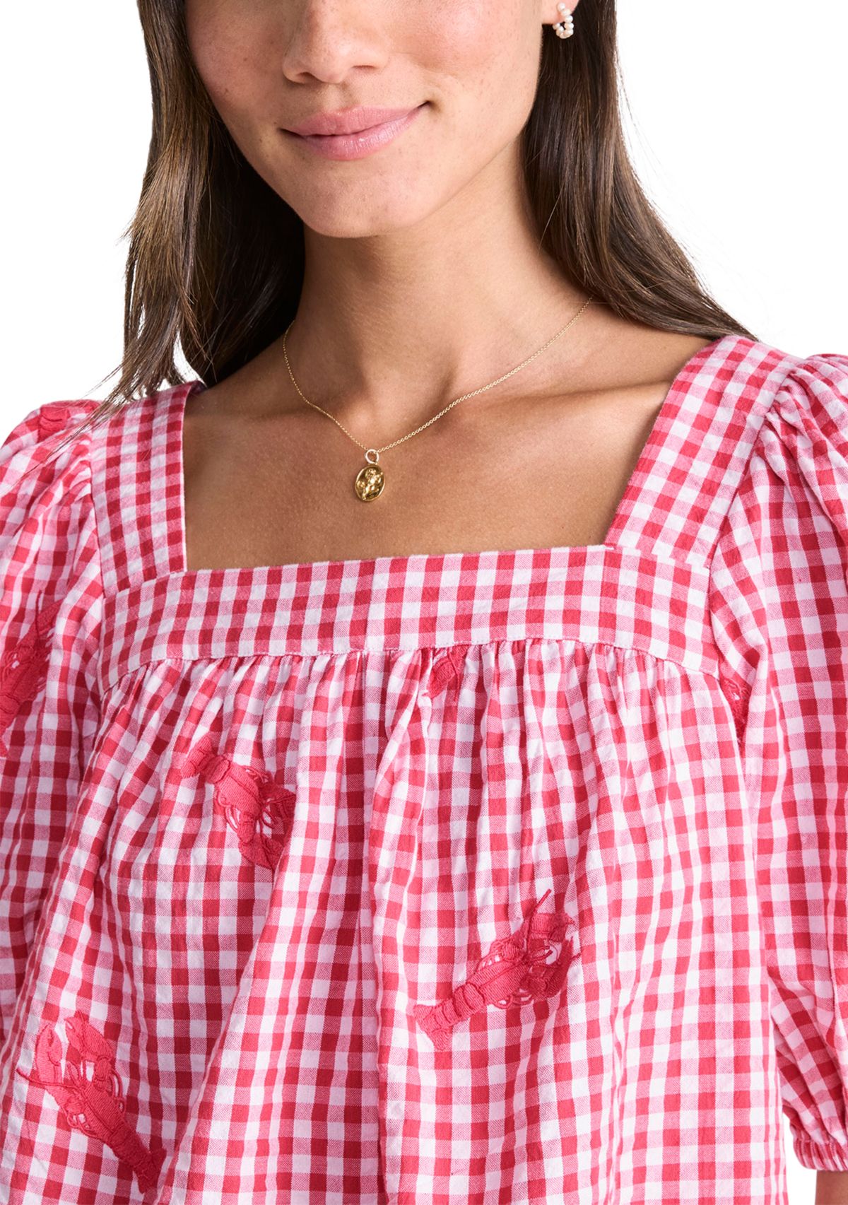 Womens Square Neck Top