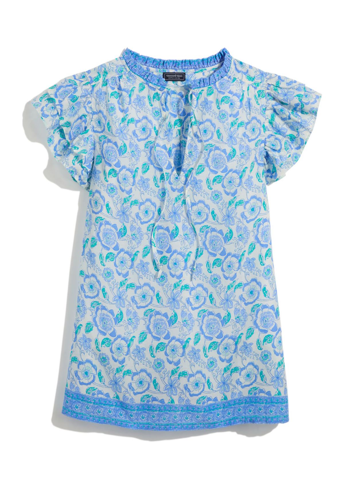 Womens Adare Ruffle Popover Top