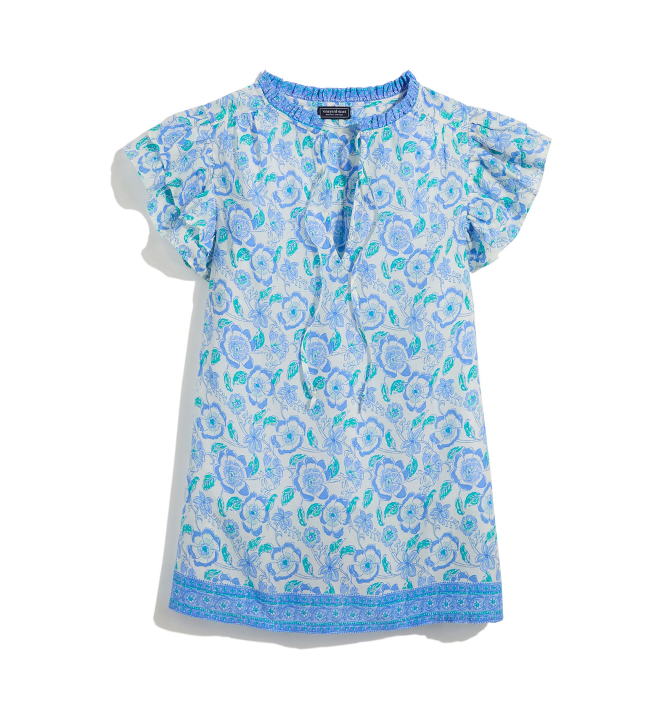 Womens Adare Ruffle Popover Top