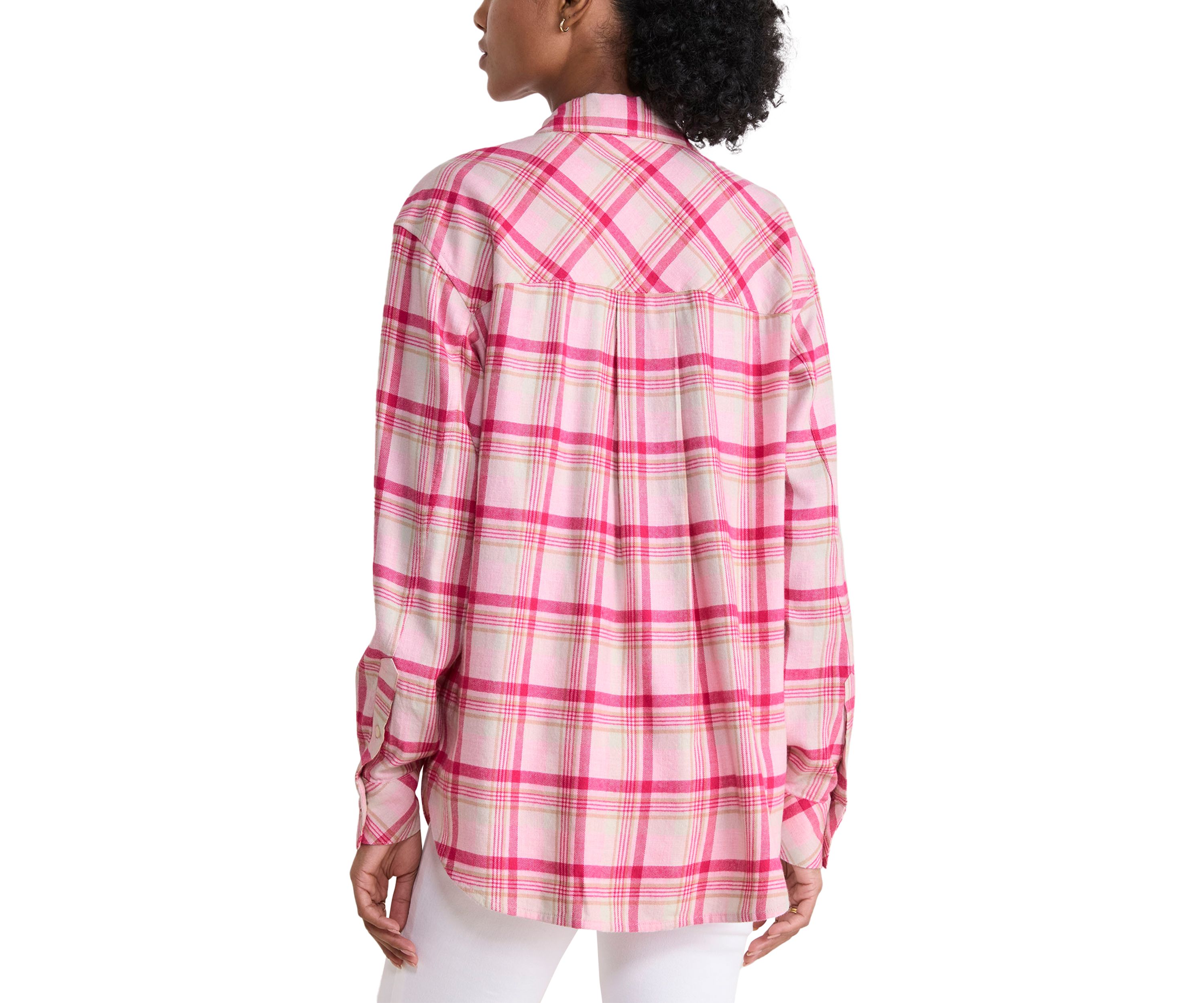 Womens Birdie Flannel Button Down Shirt