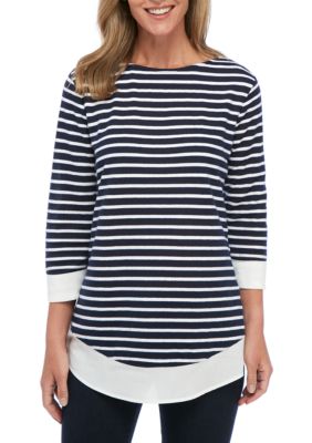 Kim Rogers® Striped 2Fer | belk