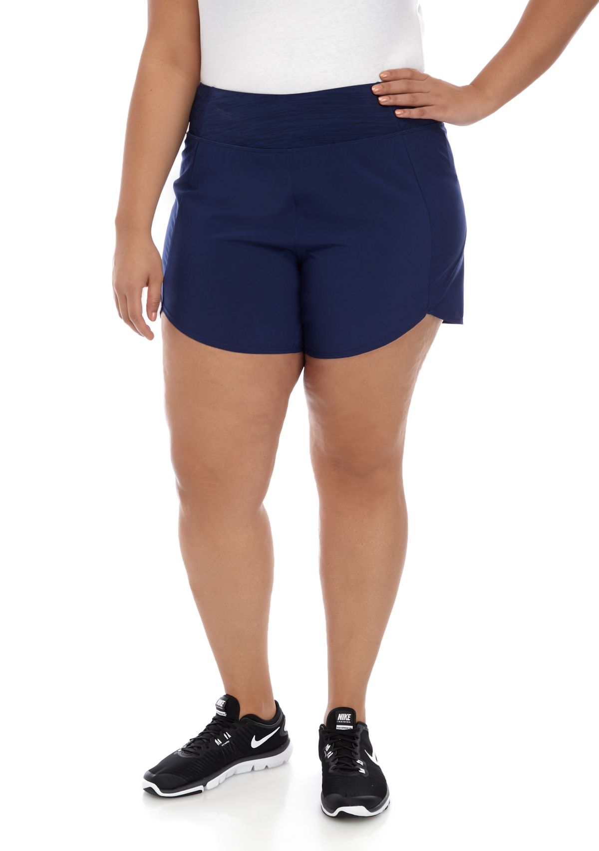 Plus Size Velocity Running Shorts 