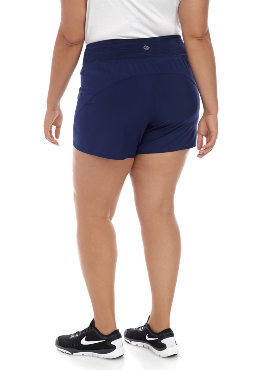 Plus Size Velocity Running Shorts 