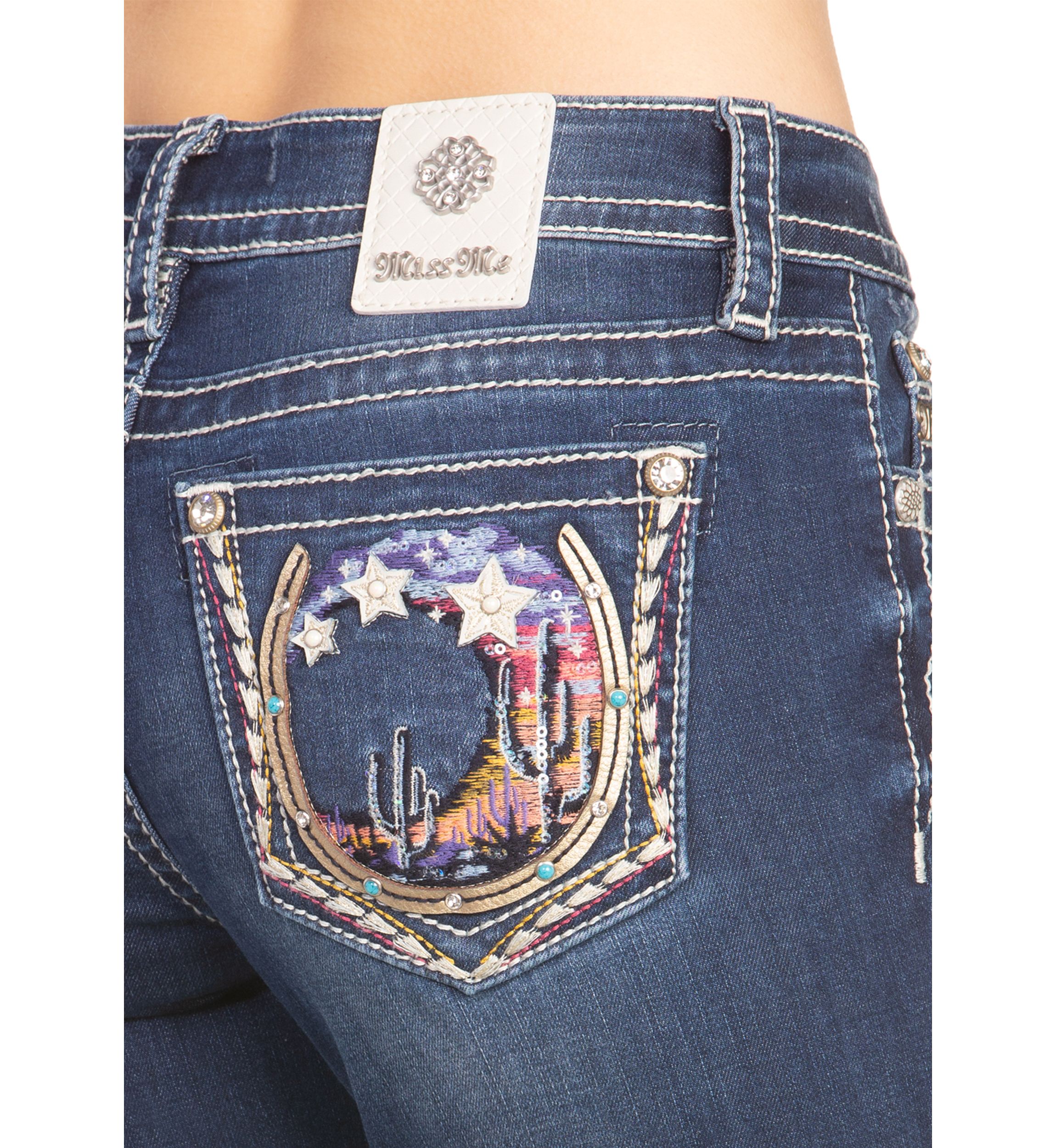 Womens Scenic Pocket Bootcut Jeans 