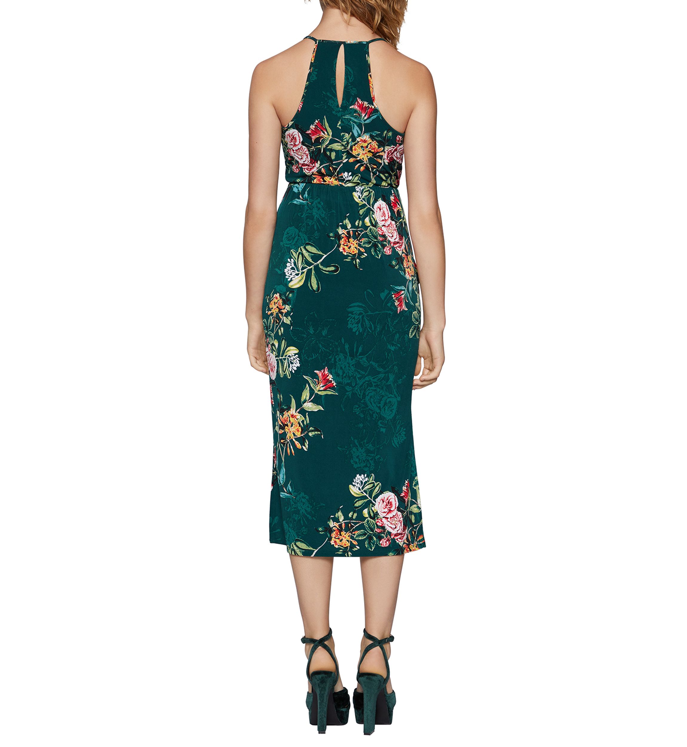 Womens Drape Pocket Dress