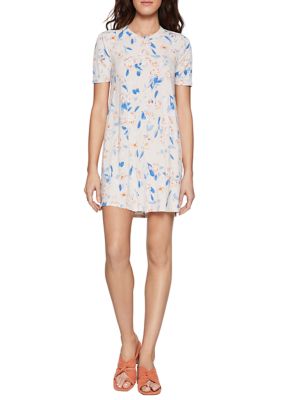 floral t shirt dress