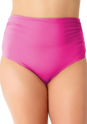 shapesolver plus size prairie dance triple tier swim tankin