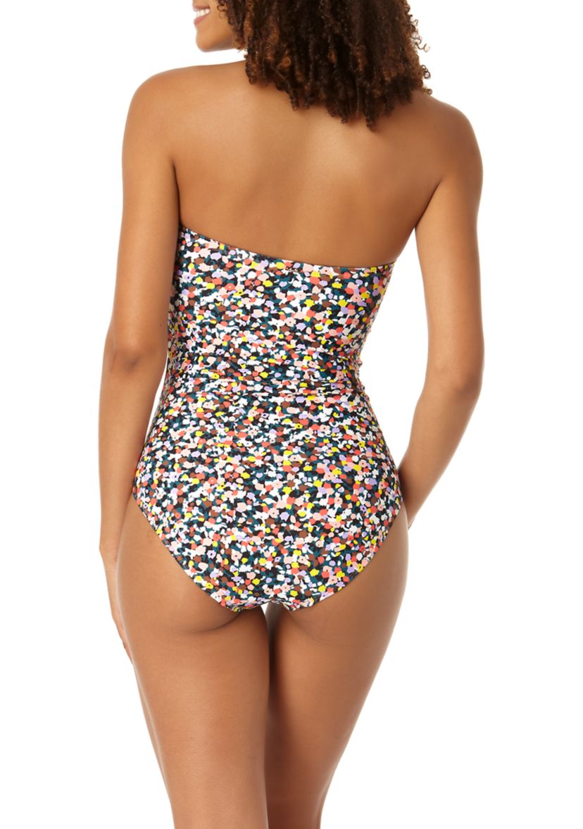 Confetti Me Bandeau One Piece Swimsuit