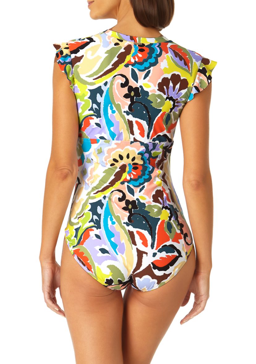 スーツ・フォーマル・ドレス Acka original lady tight one-piece Women's Aquashape Black Moderate Square Neck One Piece